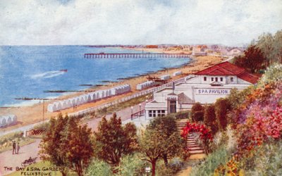 La baie et les jardins de spa, Felixstowe - Alfred Robert Quinton